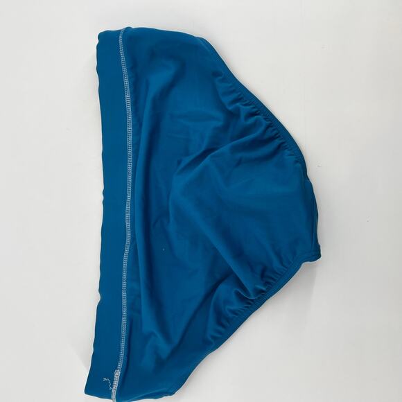 Lands' End bundle / lot (2) swim tops and blue swim bottoms tankini bikini 10/12 - Picture 5 of 13